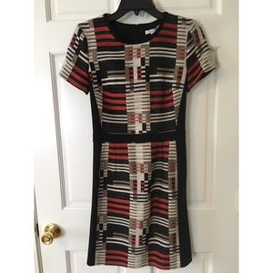 Hugo Boss Hesandra Geometric Dress